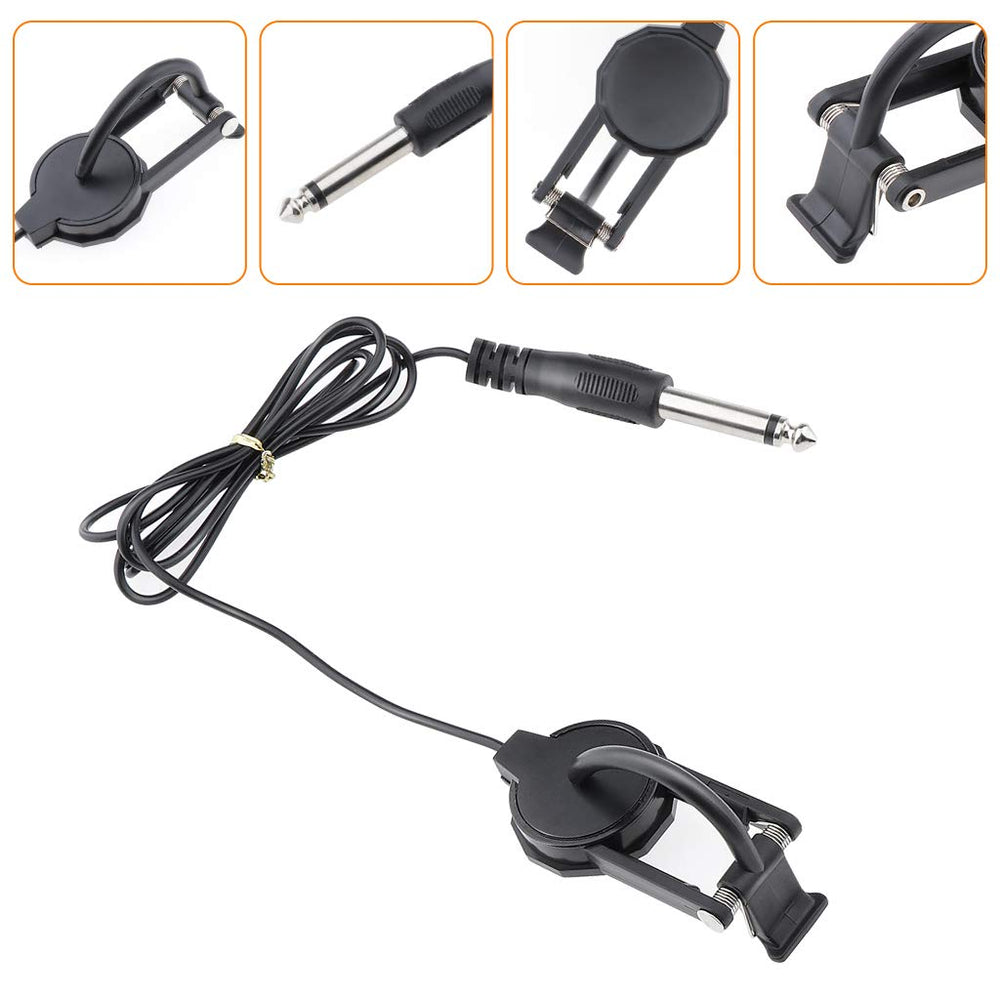 Violin Pickup WCP-60V Clip-on Pickup for Violin with 1/4 Jack 2.5M Professional Violin Pickup