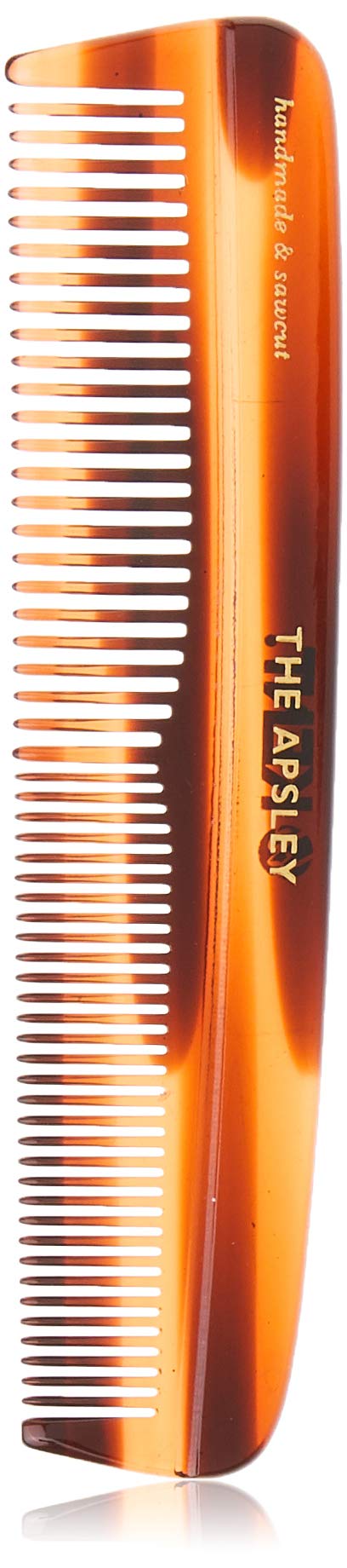 Handmade Small Fine/Coarse Toothed Pocket Hair Comb, 13 cm Length