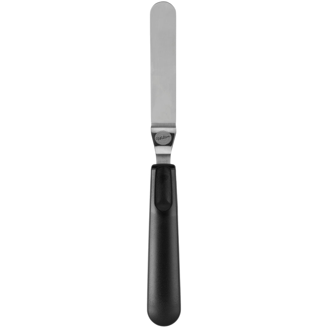 409-7712 Angled Spatula, 9, 9 inch, Black