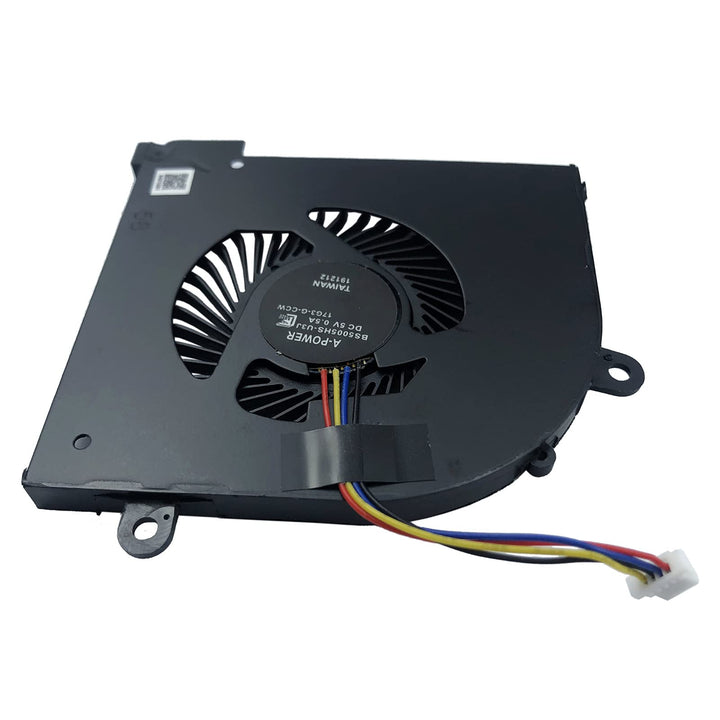 iRomehony CPU Cooling Fan Replacement for 16Q2-CPU-CW Fit for MSI GS65 GS65VR MS-16Q2 Series Laptop 4-Pin DC5V 0.5A
