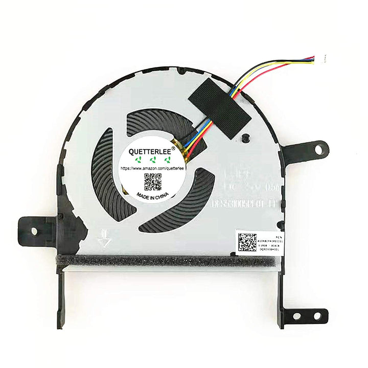 New CPU Cooling Fan for ASUS S15 S510 F510UA F510UA-AH51 F712FA-DB51 S510U S510UQ S510UA X510 X510U X510UA X510UN X510UQ X510UR X510UAR S5100 S5100U S5100UQ Series DFS531005PL0T FJPP Fan