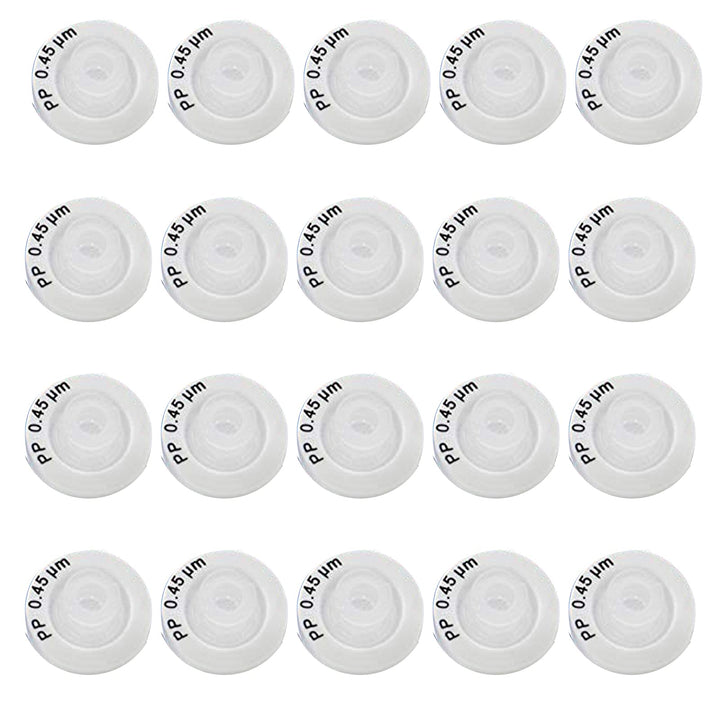 20 Count Syringe Filter (nylon-25mm 0.45 um)