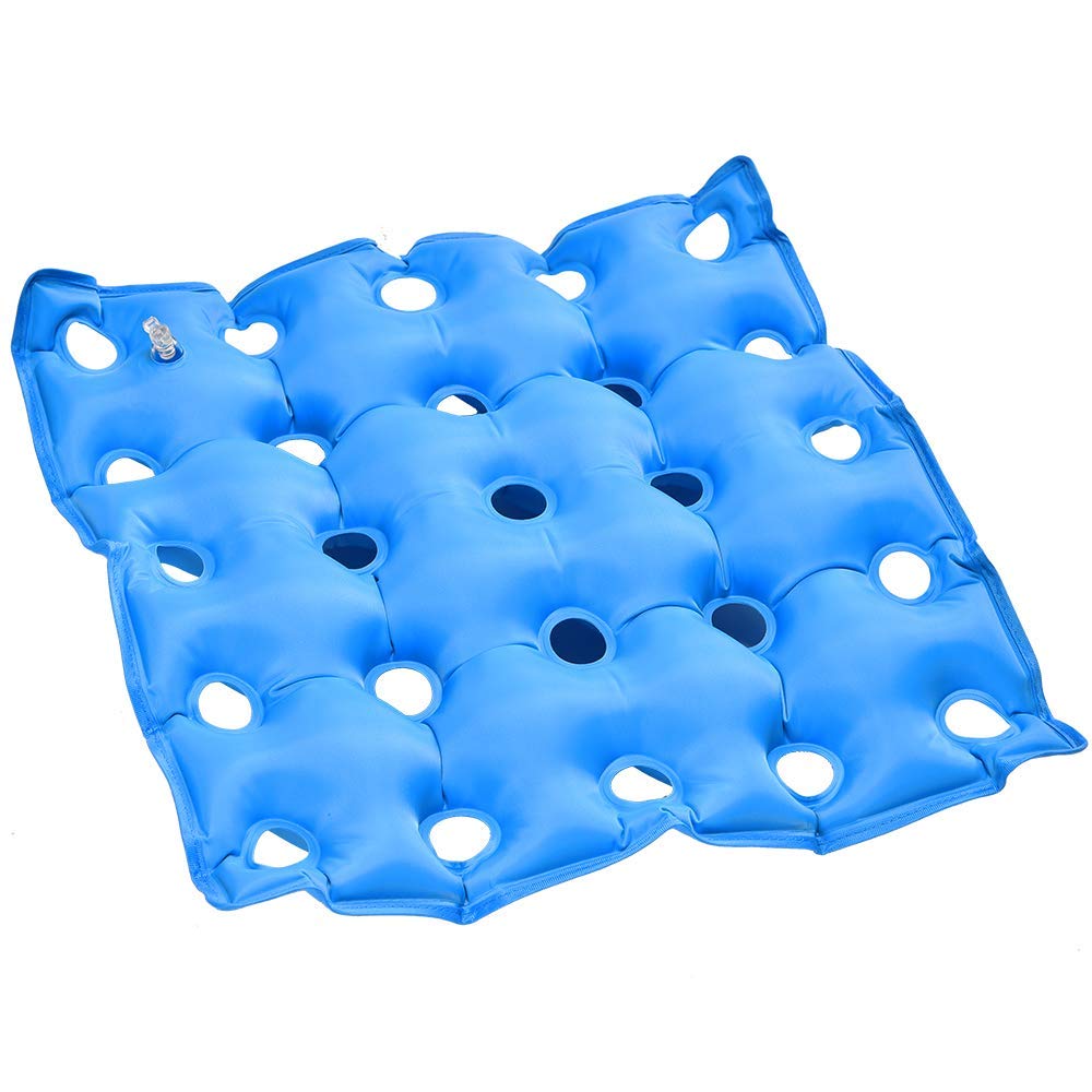 Waffle Cushion for Pressure Sores Chair - Bed Sore Cushions for Butt for Elderly - Pressure Sore Cushions for Sitting in Recliner - Inflatable Seat Cushion for Pressure Relief