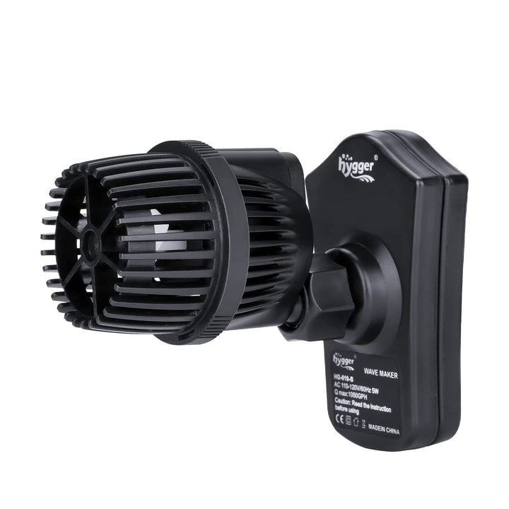 1050 GPH Aquarium Wave Maker Pump with Strong Magnetic Suction Base, Ultra-quiet 360 Degree Rotating Submersible Power Head, for 20-60 Gal Freshwater Saltwater Tank