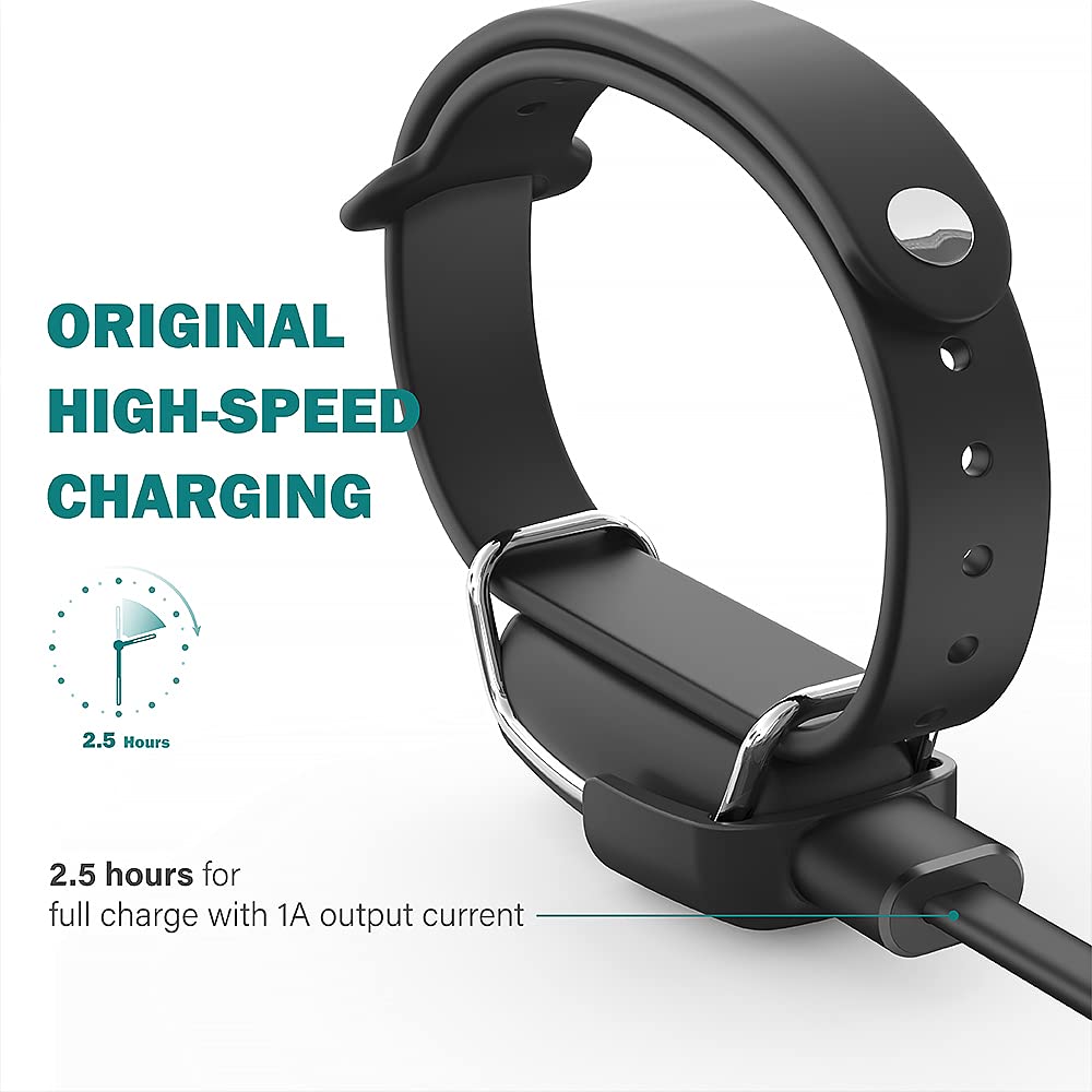 [2-Pack Charger Compatible with Bond Touch Bracelet - USB Charging Cable 3.3ft /100cm - Long Distance Connection Bracelets Accessories