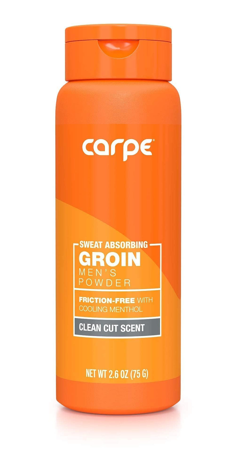 Sweat Absorbing Groin Powder (For Men) - Designed for Maximum Sweat Absorption - Mess and Friction Free, Stop Chafing