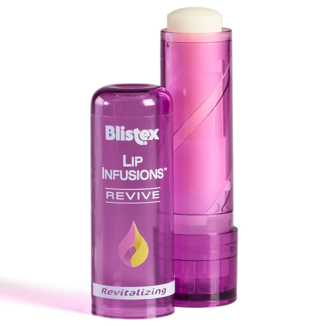 Lip Infusions Revive Lip Moisturizer, Chia Seed, Ginseng, 0.13 Oz