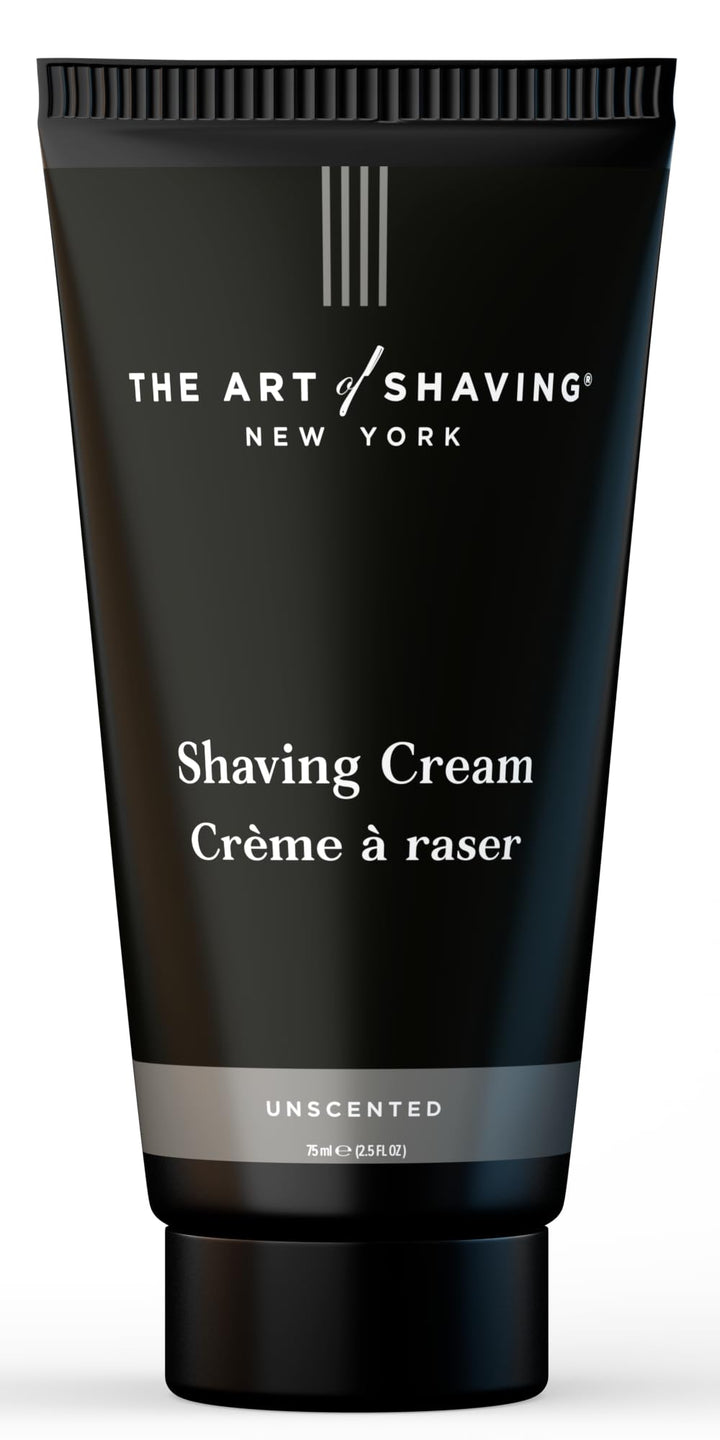 Shaving Cream for Men - Shaving Cream Mens Beard Care, Protects Against Irritation and Razor Burn, Clinically Tested for Sensitive Skin, Unscented, 2.5 Fl Oz
