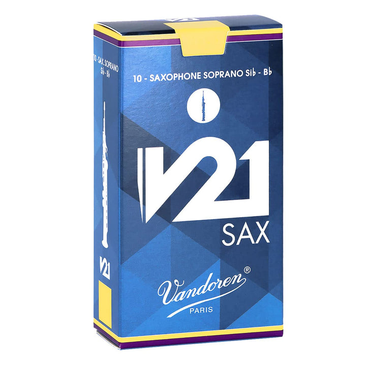 SR8025 Sop Sax V21 Reeds Strength 2.5; Box of 10