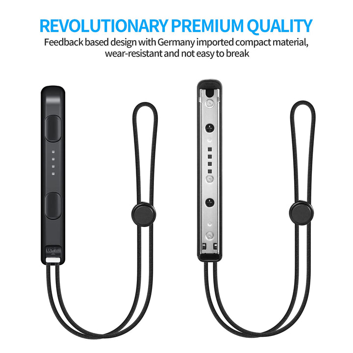 Wrist Strap for Switch Joycon – 1 Pair Lanyard Replacement Parts Accessories Caps for Joy Con Controller