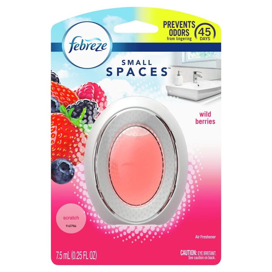 Small Spaces Air Freshener, Wild Berries, Odor Fighter for Strong Odors (1 Count)