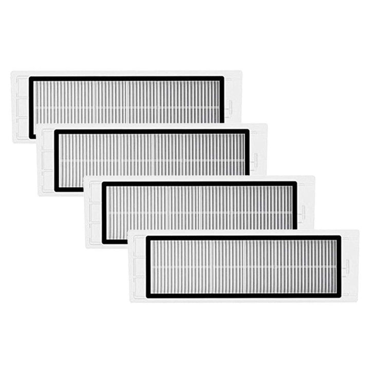 Filters Replacement for Roborock S5 E20 E25 E35 C10 S50 Xiaomi Mi Mijia Robot Vacuums,4-Pack