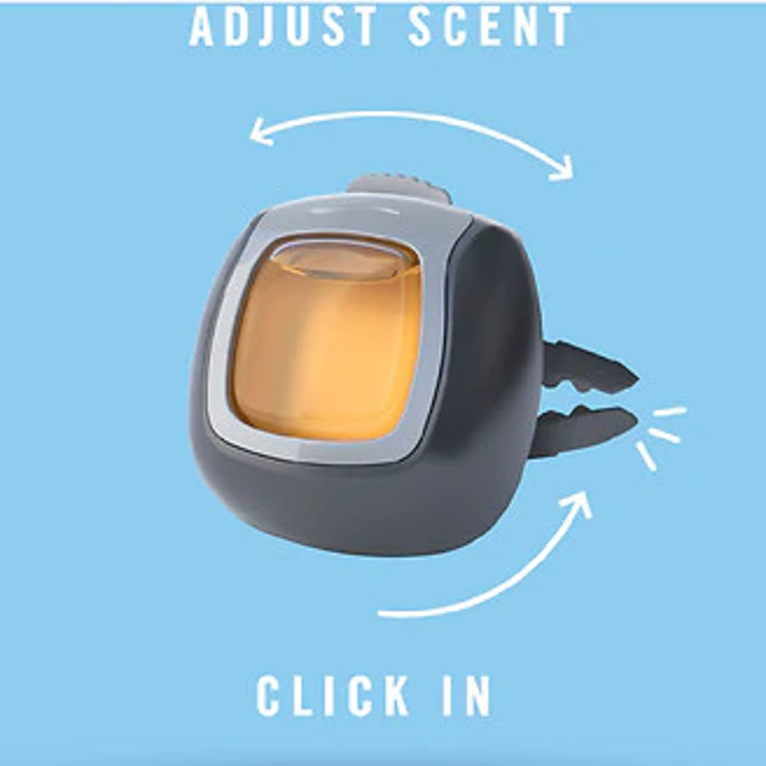 Car Odor-Eliminating Air Freshener Vent Clip, Original Old Spice Scent, 1 count