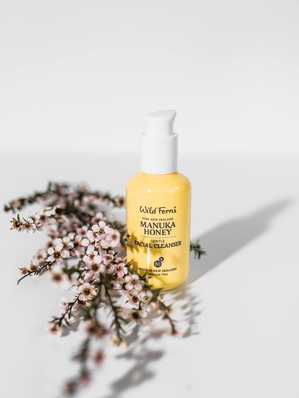 Manuka Honey Gentle Facial Cleanser, 96% Natural, 140 milliliters