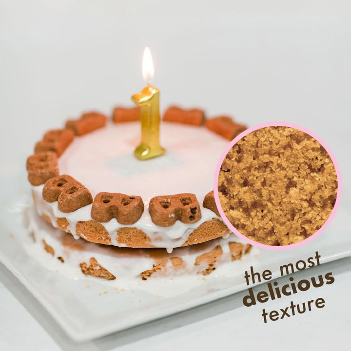 - Dog Birthday Cake Wheat-Free Cake Mix for Dogs to Eat - Includes Peanut Butter Flavor Cake Mix and Icing Mix - Easy to Make - Bake or Microwave, Natural Ingredients - Made in the USA