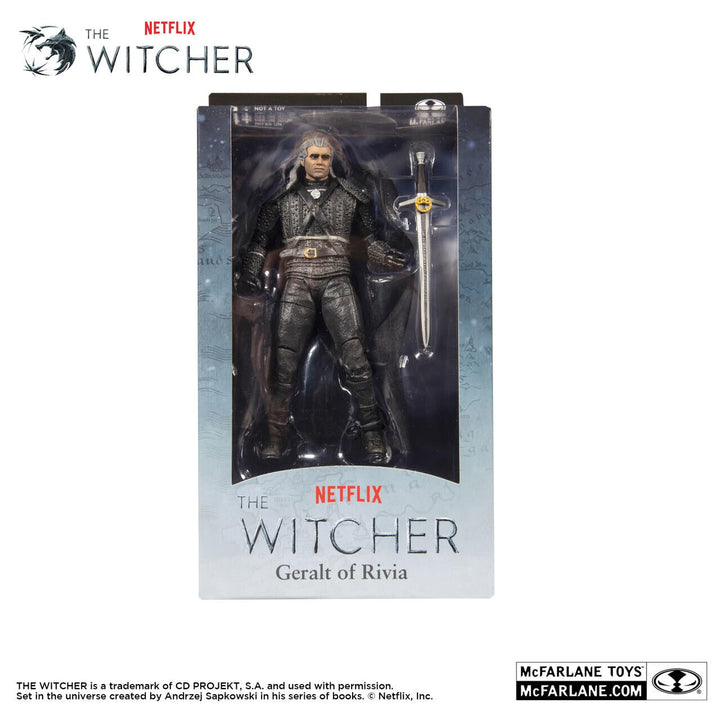 The Witcher (Netflix) Geralt of Rivia 7 Action Figure with Accessories