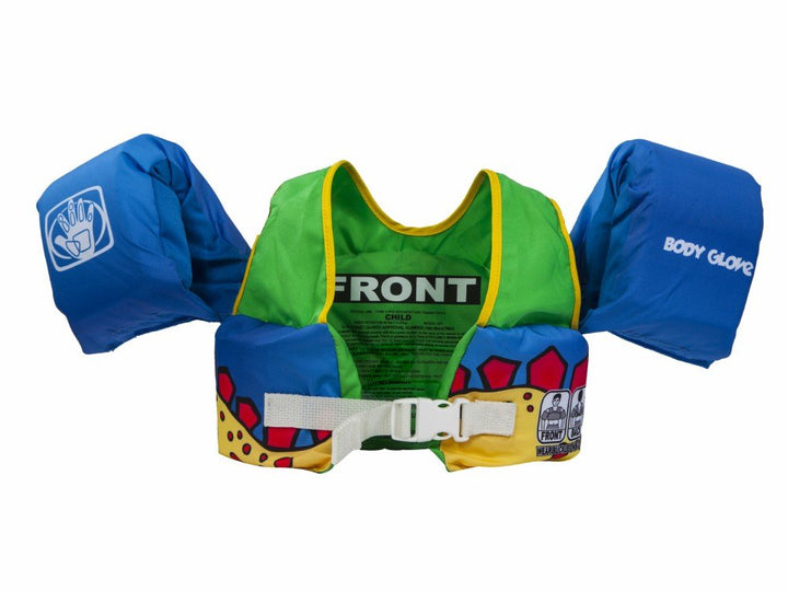 Paddle Pals Learn to Swim Life Vest, One Size 33-55 LBS, Dinosaur