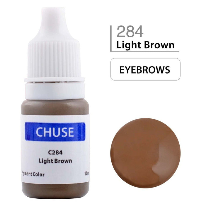 PMU Eyebrow Pigments 0.35oz/10ml (C284 Light Brown)