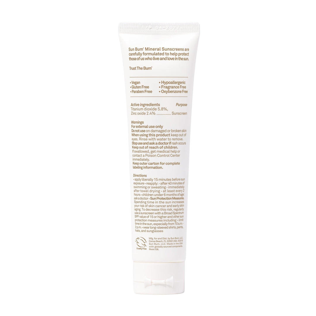 Mineral SPF 30 Tinted Face Sunscreen | Matte Primer| Broad Spectrum Moisturizing Sunblock with Vitamin E |Hawaii 104 Act Compliant (Octinoxate & Oxybenzone Free) | Travel Friendly 1.7 oz