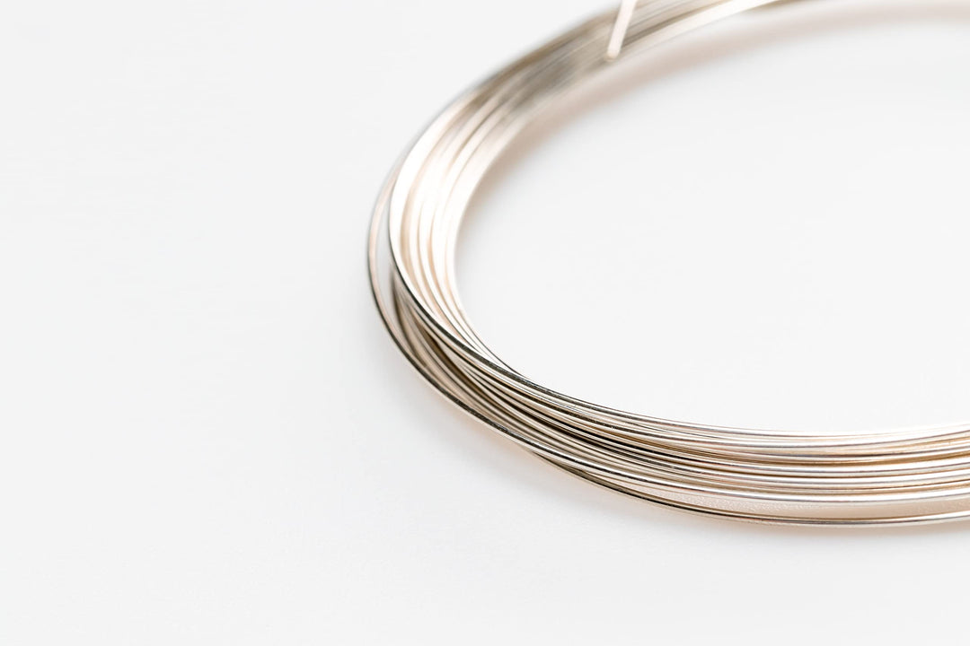 20 Gauge, 925 Sterling Silver Wire (Round) Half Hard Made in USA - 5FT