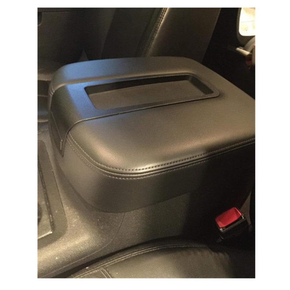 Black Armrest Cover Center Console Lid for Chevy Avalanche Silverado Tahoe GMC Yukon XL Sierra 2007-2013