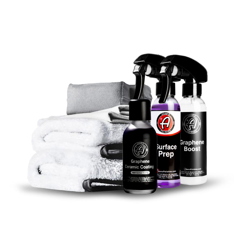 UV Graphene Ceramic Coating - 10H Ceramic Coating for Cars W/UV Glow Technology | 7+ Years of Protection | Apply After Car Wash Clay Bar Car Buffer Polisher | Boat RV Motorcycle