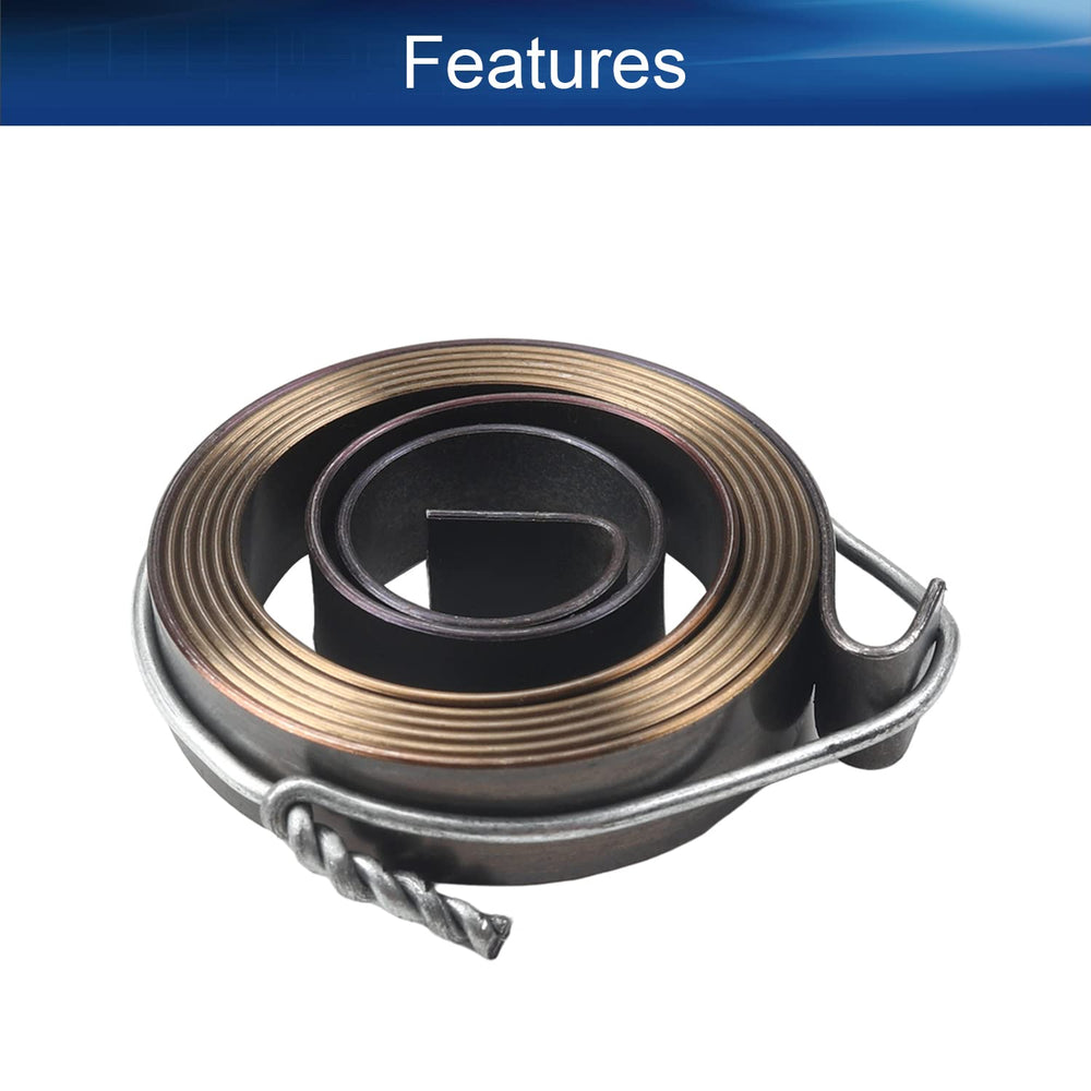 1PC Drill Press Return Spring, Quill Spring Feed Return Coil Spring Assembly, 3.28Ft Long, 42x8x0.8mm/1.65 x 0.31 x 0.03 inch