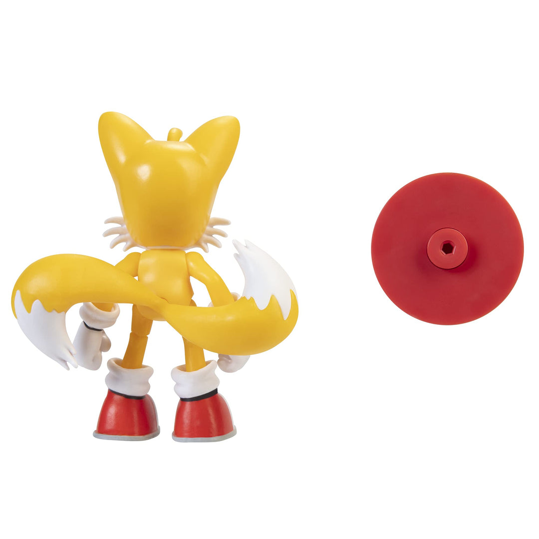 4-Inch Action Figure Modern Tails with Star Spring Collectible Toy