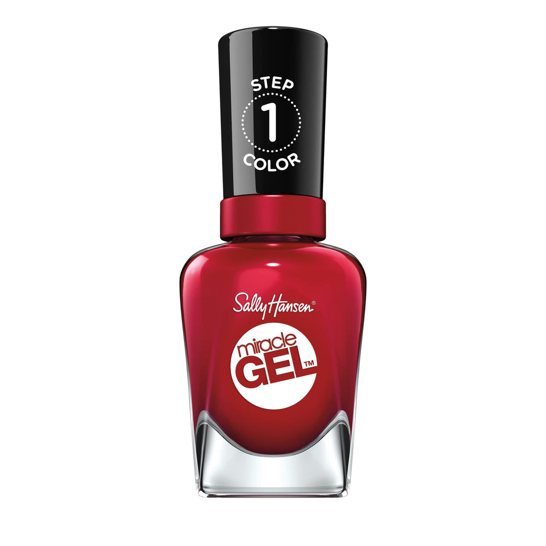 Miracle Gel™, Can't Beet Royalty, Long Lasting, Gel-Like Formula, No UV Lamp Needed, Red Nail Polish