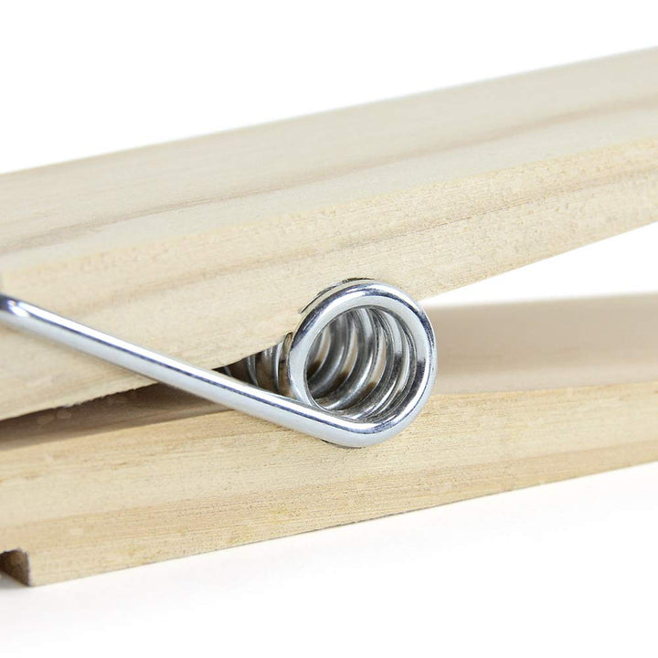 Big Clothes Pin, 1 PC Large Clothes Clip, 9 Inch Wooden Giant Clothespin, Natural Wood Jumbo Clothespin for DIY Crafts, Wedding and Bathroom Decoration
