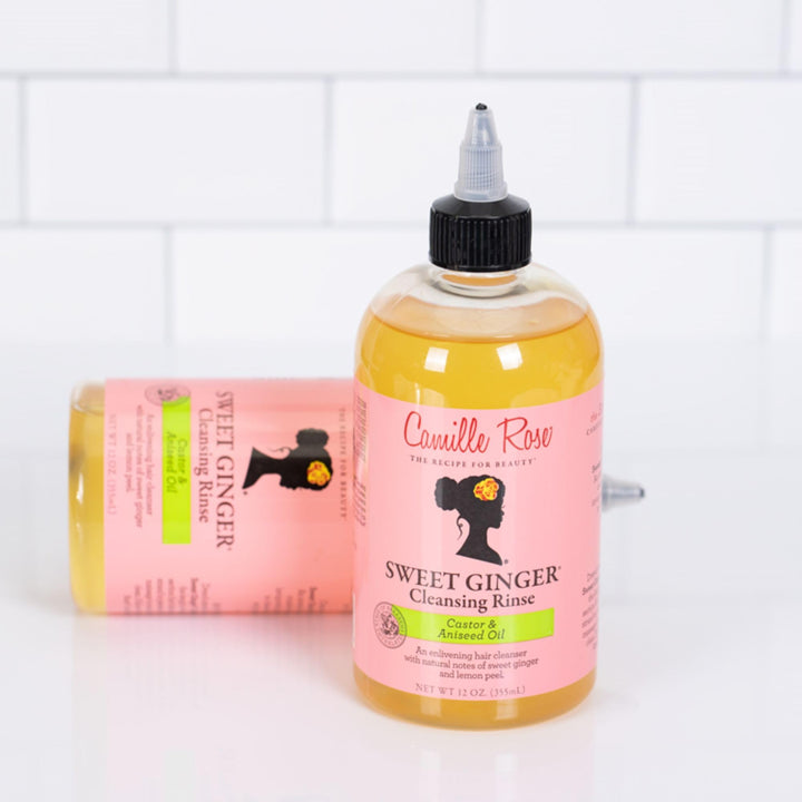 Sweet Ginger Rinse, Hair and Scalp Cleanser with Ginger Root and Aniseed Oil, to Clarify and Moisturize, for all Hair Types, 12 oz