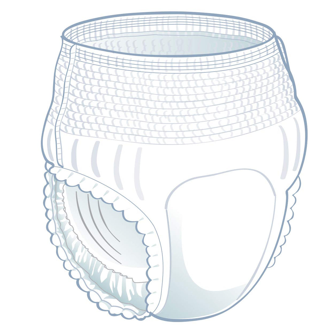 FIT33005AZ Fit Right Super Protective Underwear, Medium, 28 - 40 (Pack of 20)