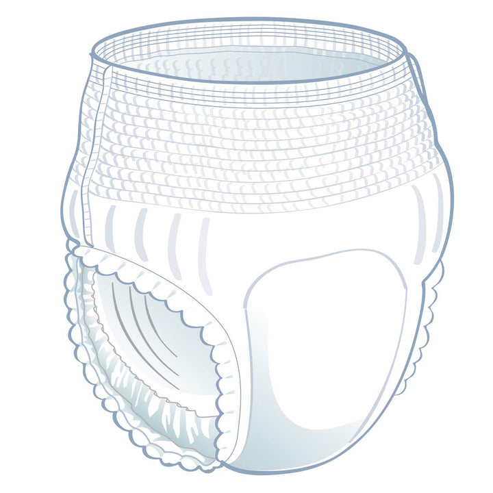FIT33005AZ Fit Right Super Protective Underwear, Medium, 28 - 40 (Pack of 20)