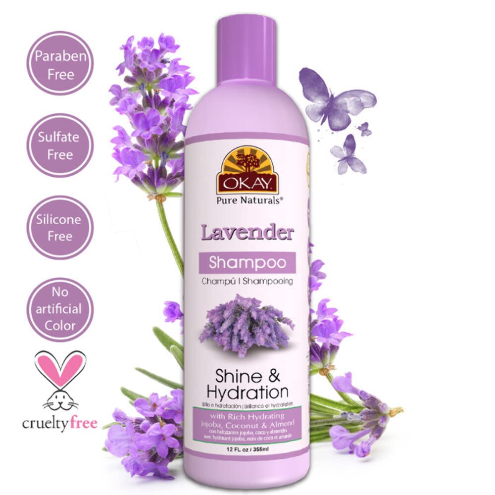 Shampoo, Lavender, 12 Fl Oz