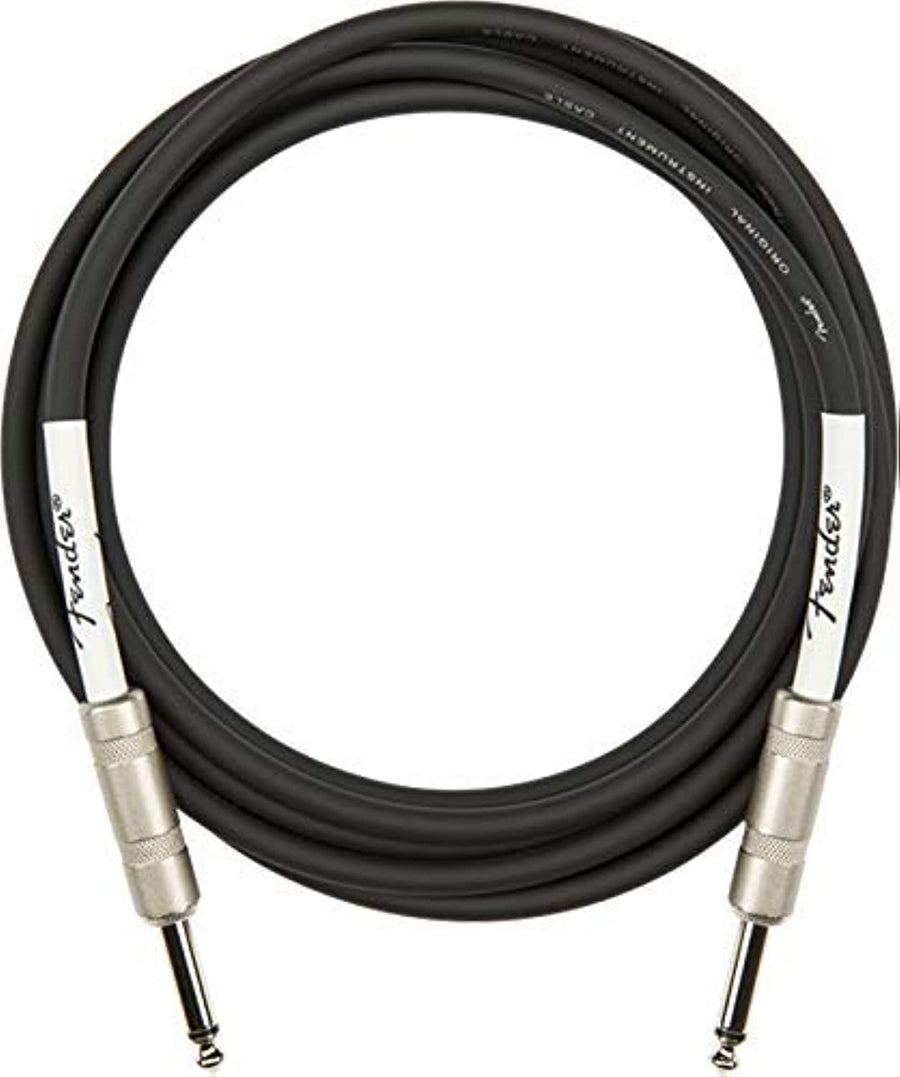 10-Foot Original Instrument Cable Compatible with Modem, Straight-Straight, Black - 1 Pack