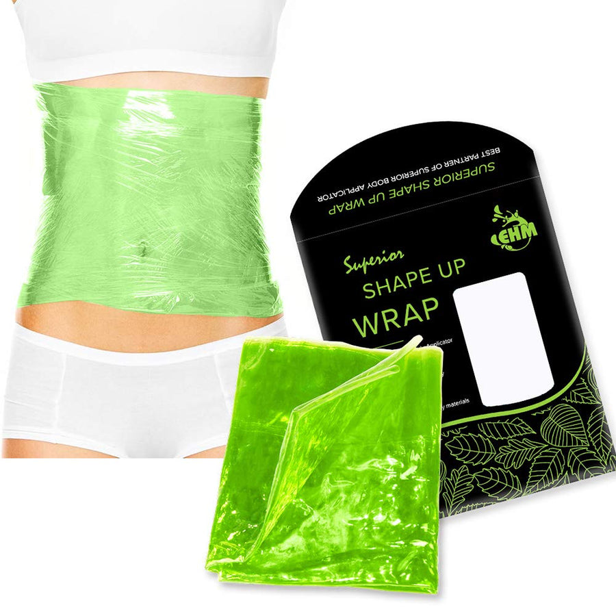 Premium Reusable Shape Up Wrap By Neutriherbs - Boost The Effects Of Your Herbal Body Applicator - For Smooth Skin & Toned Stomach - Reduces Cellulite & Stretch Marks - Detox & Lose Inches (1) : 1