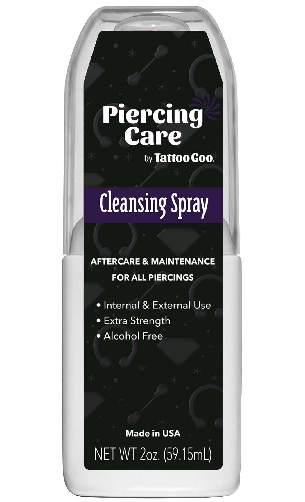 Piercing Care Cleansing Aftercare Spray 2oz Piercing Aftercare by Tattoo Goo