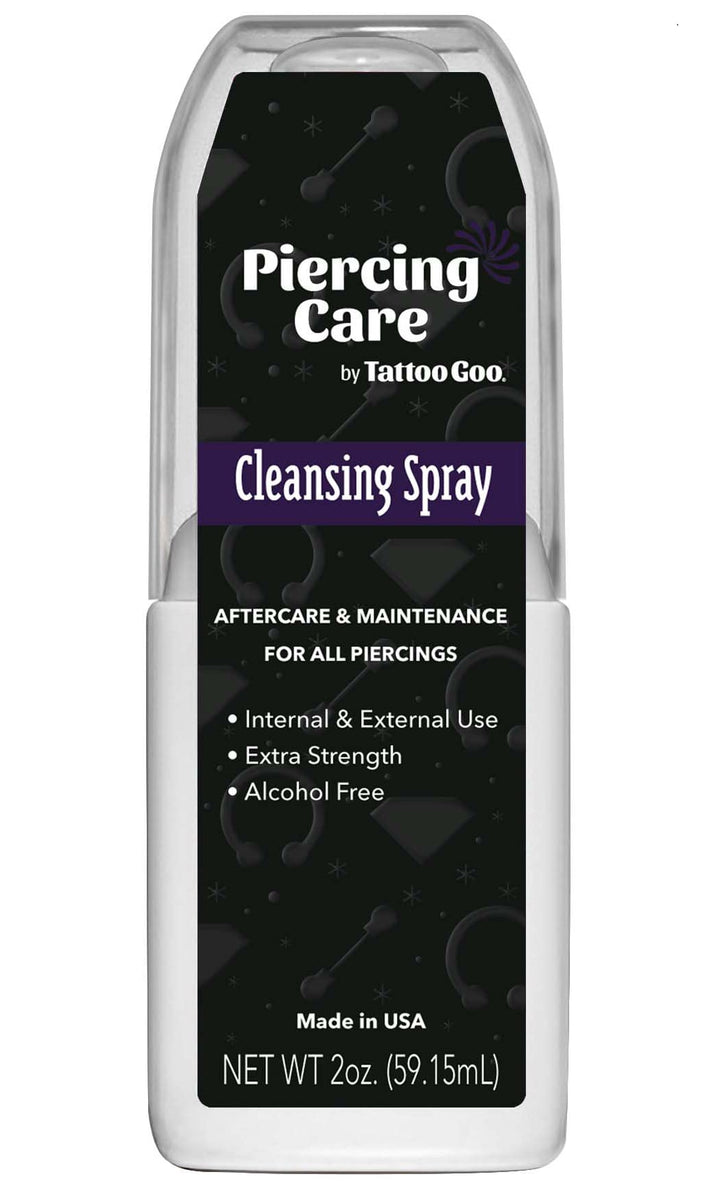 Piercing Care Cleansing Aftercare Spray 2oz Piercing Aftercare by Tattoo Goo