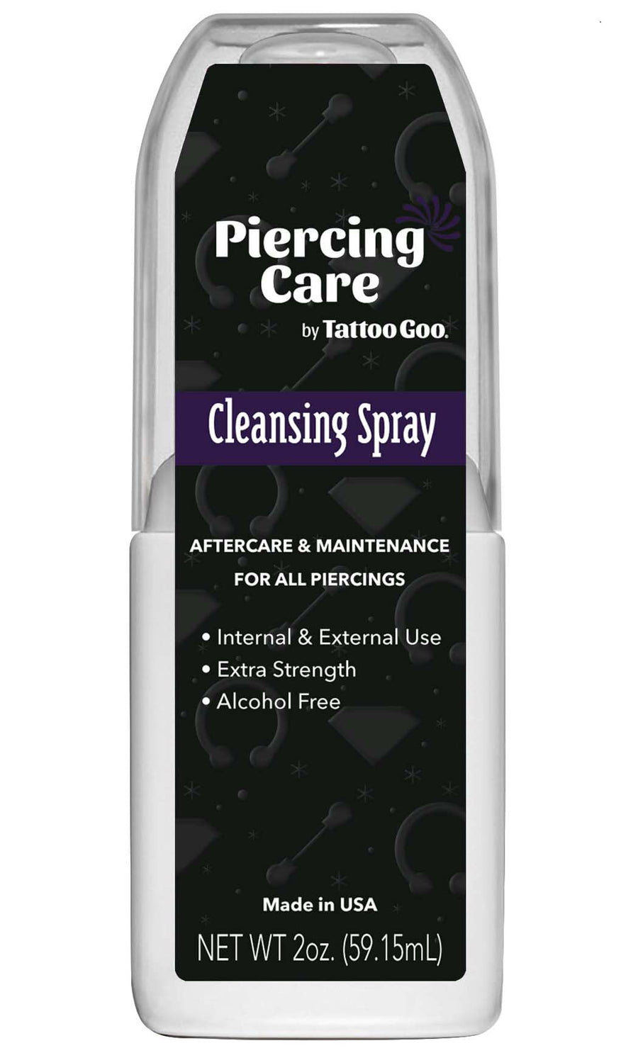 Piercing Care Cleansing Aftercare Spray 2oz Piercing Aftercare by Tattoo Goo