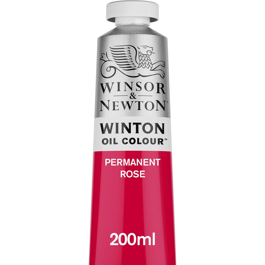 Winton Oil Color, 200ml (6.75-oz) Tube, Permanent Rose