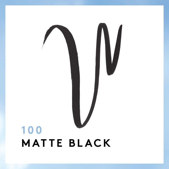 Exhibitionist Lash Enhancing Liquid Eyeliner, Matte Black