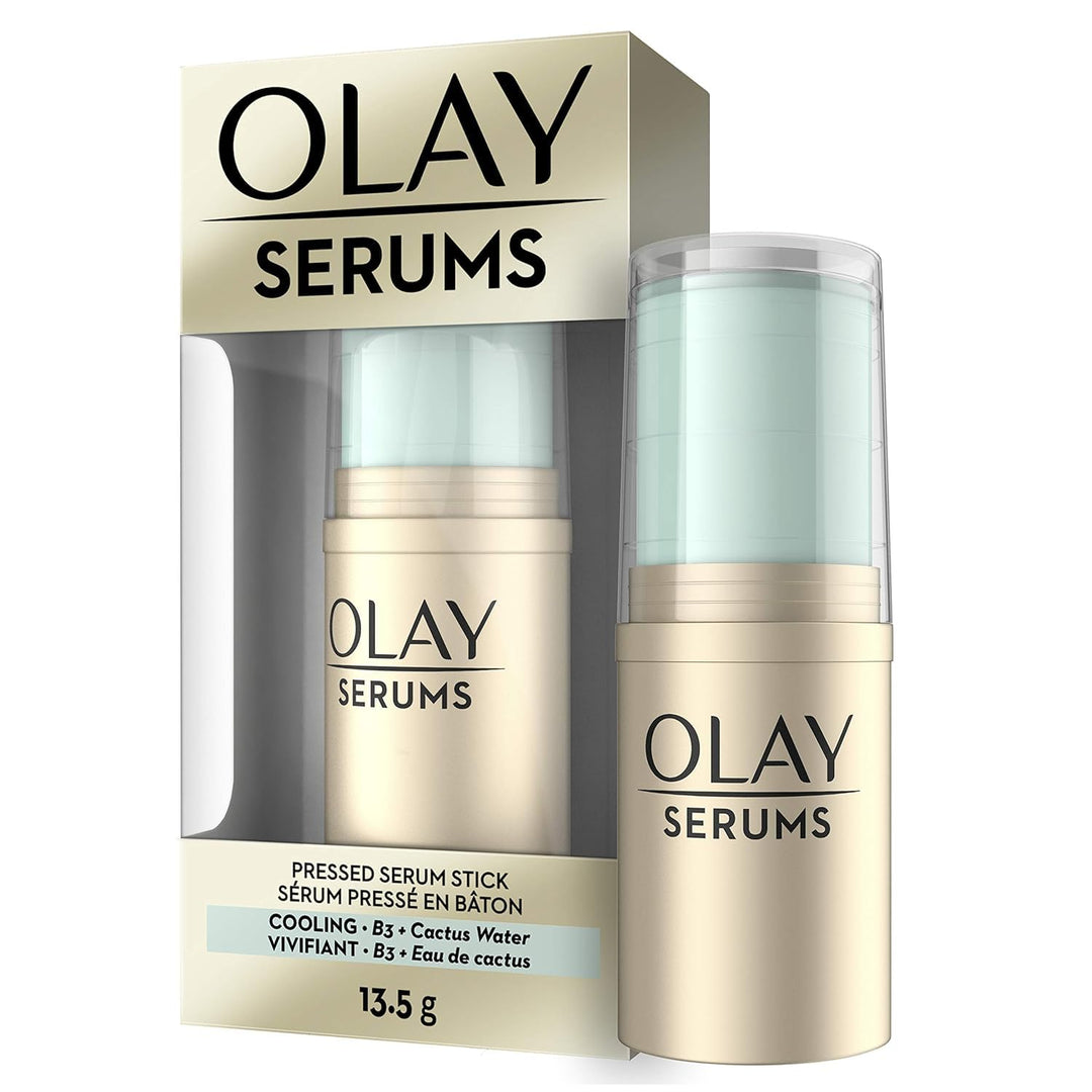 Face Serum , Skin Cooling Serum Stick with Vitamin B3 and Cactus Water, 0.47 Fl Oz
