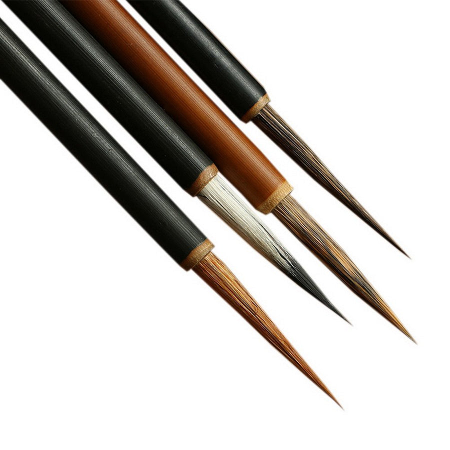 UE Store Set of 4 Chinese Painting Brushes Set Flower Bird Line-Drawing Brushes