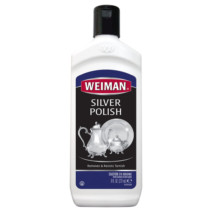 Silver Polish and Cleaner - 8 Ounce - Clean Shine and Polish Safe Protective Prevent Tarnish