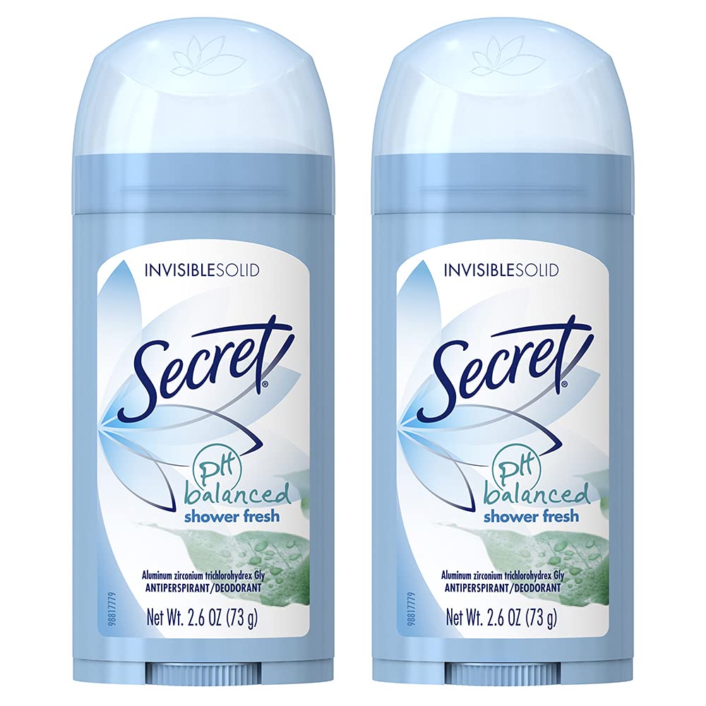 Invisible Solid A/P Deodorant Unscented 2.6 Oz. (Pack Of 2)