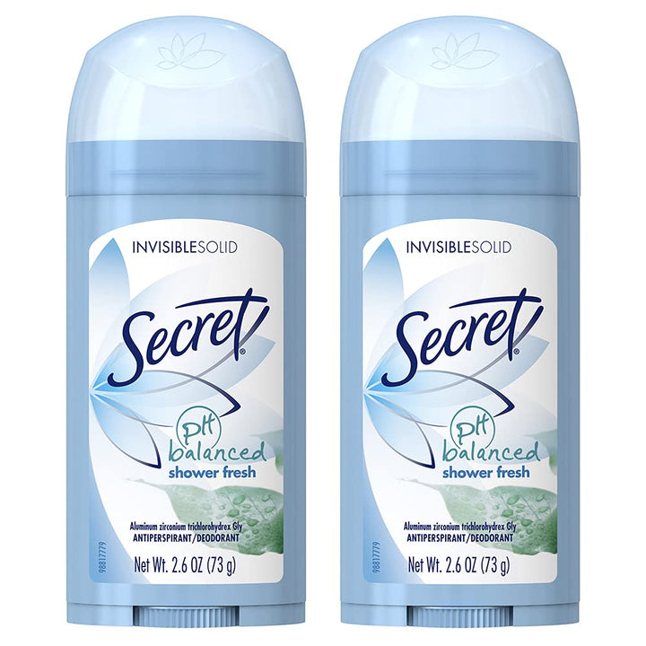 Invisible Solid A/P Deodorant Unscented 2.6 Oz. (Pack Of 2)