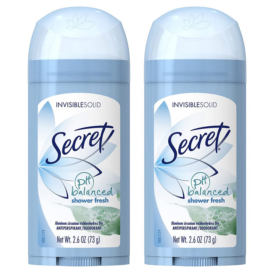 Invisible Solid A/P Deodorant Unscented 2.6 Oz. (Pack Of 2)