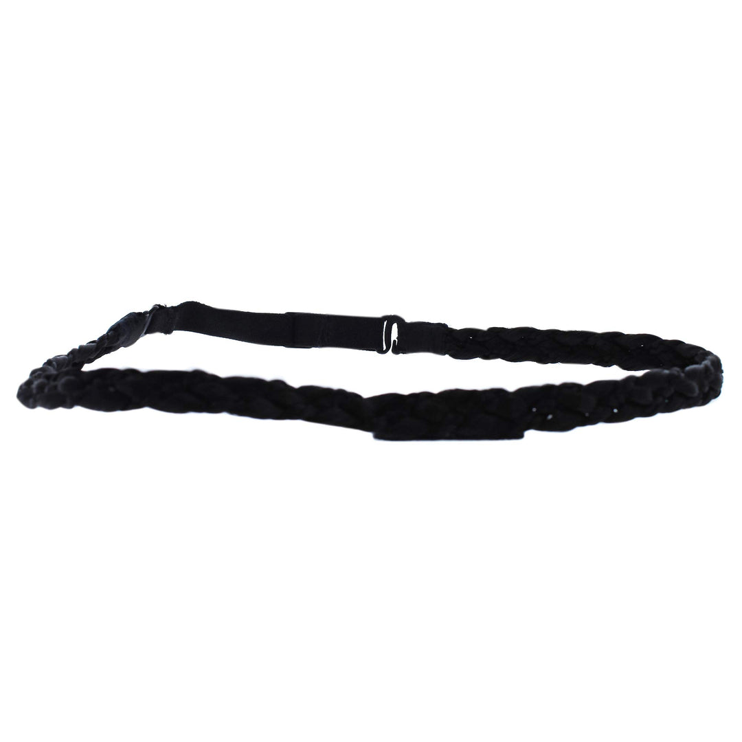Hairdo Pop Double Braid Headband - R2 Ebony for Women - 1 Pc Hair Headband