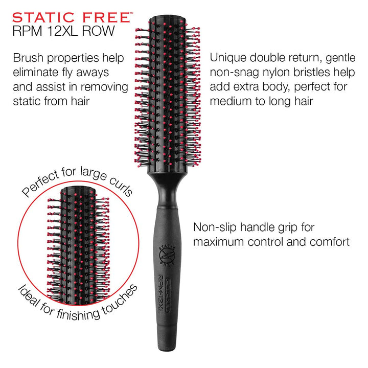 Static Free Brush Rpm, 12XL