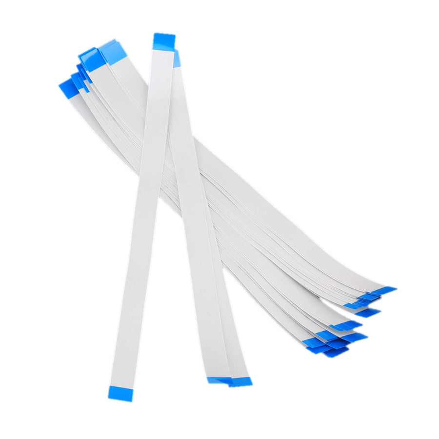 0.5mm Pitch 20-Pin 200mm Length FPC Ribbon Wire Flexible Flat Cable Set of 25